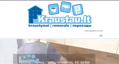 Desktop Screenshot of kraustau.lt