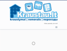 Tablet Screenshot of kraustau.lt